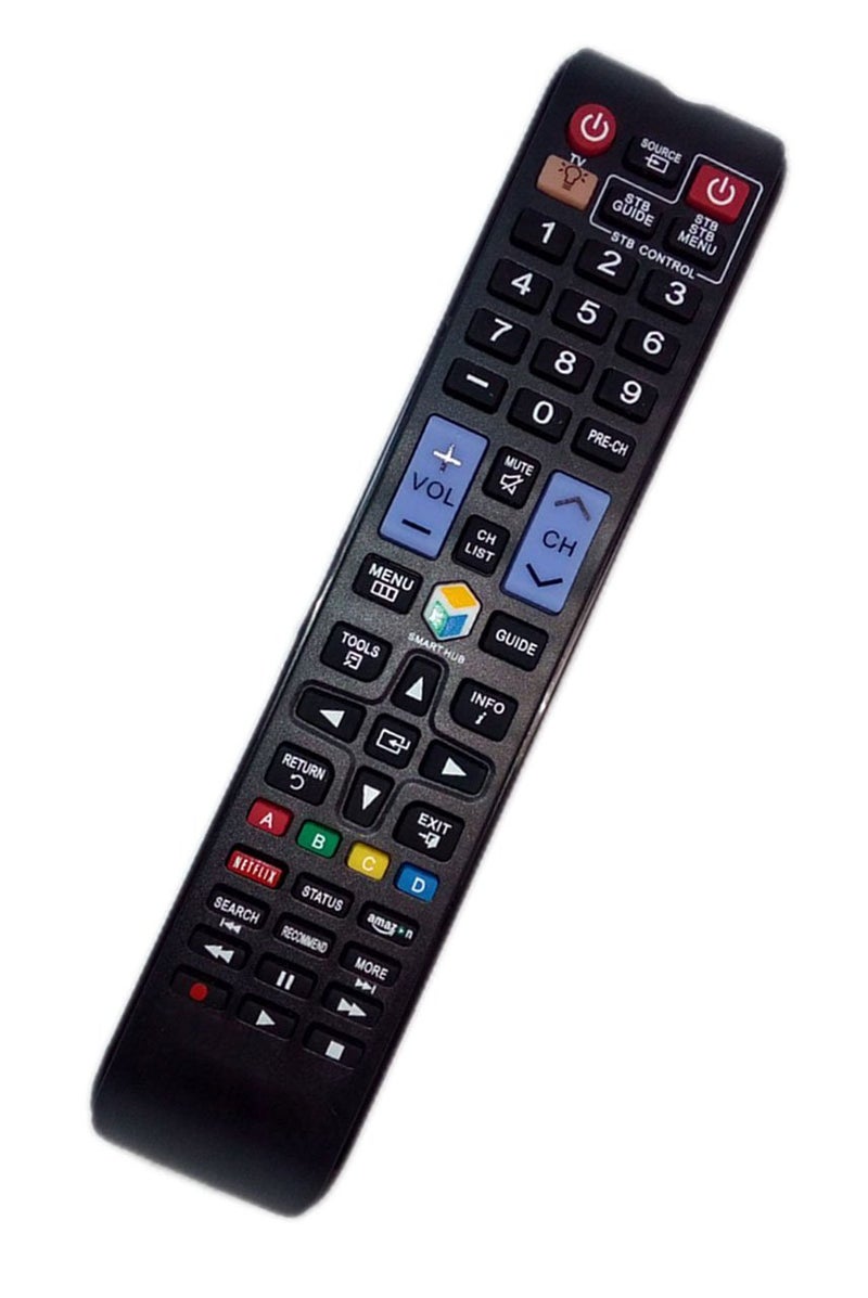 JustFine Replaced Remote Control Compatible for Samsung KN55S9C UN32F5500AF UN32F5500AFXZA UN55F9000AFXZA UN50F6350A TV - Image 1